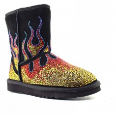 UGG WOMEN'S CLASSIC JEREMY SCOTT BLACK