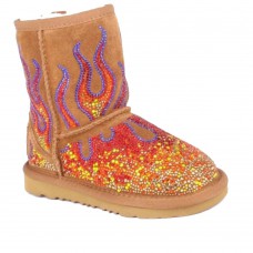 UGG WOMEN'S CLASSIC JEREMY SCOTT CHESTNUT