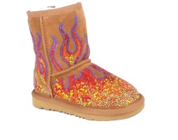 UGG WOMEN'S CLASSIC JEREMY SCOTT CHESTNUT