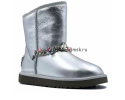 UGG ZANOTTI DIAMOND METALLIC SILVER