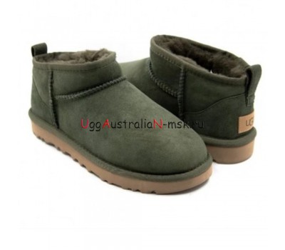 UGG CLASSIC II ULTRA MINI BURNT OLIVE