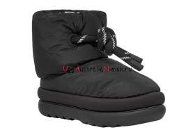 UGG CLASSIC MAXI SHORT BLACK