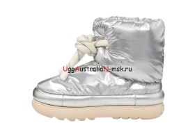 UGG CLASSIC MAXI SHORT SILVER