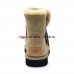 UGG MINI BAILEY LOGO STRAP SUEDE KHAKI