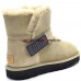 UGG MINI BAILEY LOGO STRAP SUEDE KHAKI