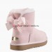 UGG CUSTOMIZABLE BAILEY BOW MINI BOOT PINK