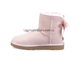 UGG CUSTOMIZABLE BAILEY BOW MINI BOOT PINK