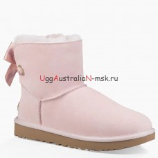 UGG CUSTOMIZABLE BAILEY BOW MINI BOOT PINK