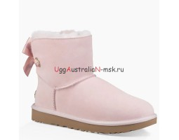 UGG CUSTOMIZABLE BAILEY BOW MINI BOOT PINK