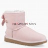 UGG CUSTOMIZABLE BAILEY BOW MINI BOOT PINK