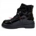 UGG MARTIN PATENT BLACK