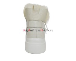 UGG MARTIN PATENT WHITE