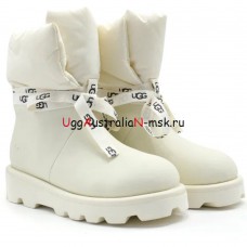 UGG MOON BOOT WOMENS WHITE