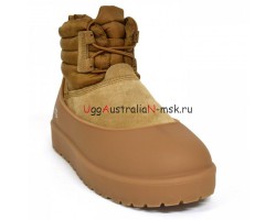 UGG CLASSIC MINI LACE-UP WEATHER CHOCOLATE