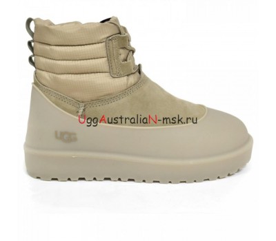 UGG CLASSIC MINI LACE-UP WEATHER SAND