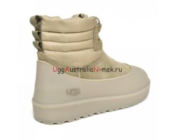 UGG CLASSIC MINI LACE-UP WEATHER SAND