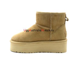 UGG CLASSIC MINI PLATFORM SAND