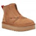 UGG NEUMEL PLATFORM ZIP CHESTNUT