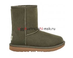 UGG WOMEN'S CLASSIC SHORT BRUNT OLIVE