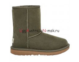 UGG WOMEN'S CLASSIC SHORT BRUNT OLIVE