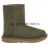 UGG WOMEN'S CLASSIC SHORT BRUNT OLIVE