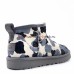 CLASSIC ULTRA MINI COW PRINT GREY