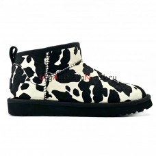 CLASSIC ULTRA MINI COW PRINT BLACK