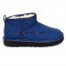 UGG CLASSIC ULTRA MINI LEATHER ROYAL NAVY