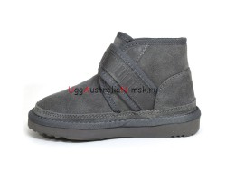 UGG KIDS BOOTS NEUMEL SNAPBACK GREY