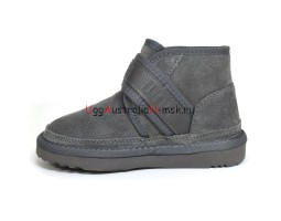 UGG KIDS BOOTS NEUMEL SNAPBACK GREY