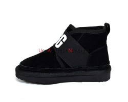 UGG KIDS BOOTS NEUMEL II GRAPHIC BLACK