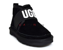 UGG KIDS BOOTS NEUMEL II GRAPHIC BLACK