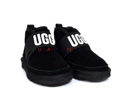 UGG KIDS BOOTS NEUMEL II GRAPHIC BLACK