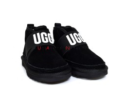 UGG KIDS BOOTS NEUMEL II GRAPHIC BLACK