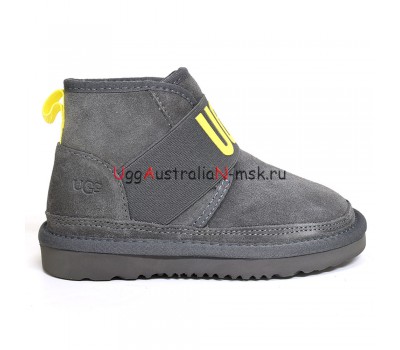 UGG KIDS BOOTS NEUMEL II GRAPHIC GREY