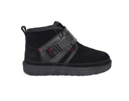 UGG KIDS BOOTS NEUMEL SNAPBACK BLACK