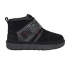 UGG KIDS BOOTS NEUMEL SNAPBACK BLACK