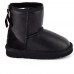 UGG KIDS ZIP METALLIC BLACK