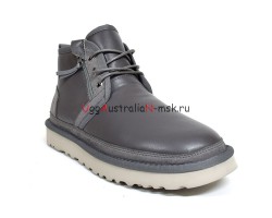 UGG NEUMEL ZIP LEATHER GREY