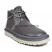 UGG NEUMEL ZIP LEATHER GREY