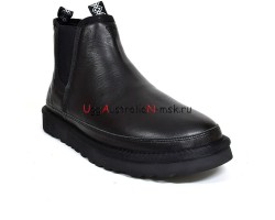 UGG NEUMEL CHELSEA BOOT LEATHER BLACK