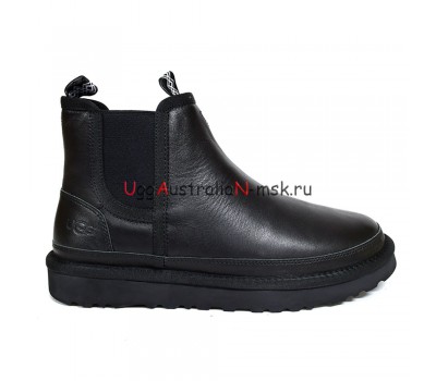 UGG NEUMEL CHELSEA BOOT LEATHER BLACK