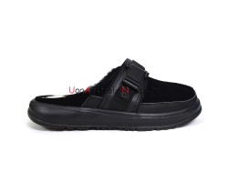 UGG MENS KICK IT SLIDE BLACK