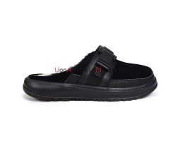 UGG MENS KICK IT SLIDE BLACK