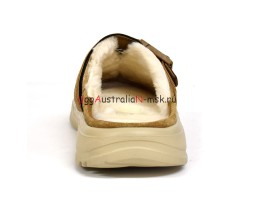 UGG MENS KICK IT SLIDE CHESTNUT