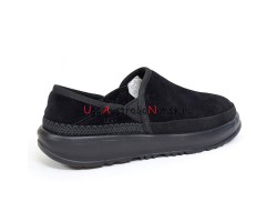 UGG MENS KICK IT SLIP-ON BLACK