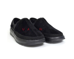 UGG MENS KICK IT SLIP-ON BLACK