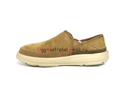 UGG MENS KICK IT SLIP-ON CHESTNUT