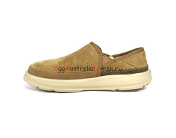 UGG MENS KICK IT SLIP-ON CHESTNUT
