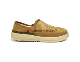 UGG MENS KICK IT SLIP-ON CHESTNUT